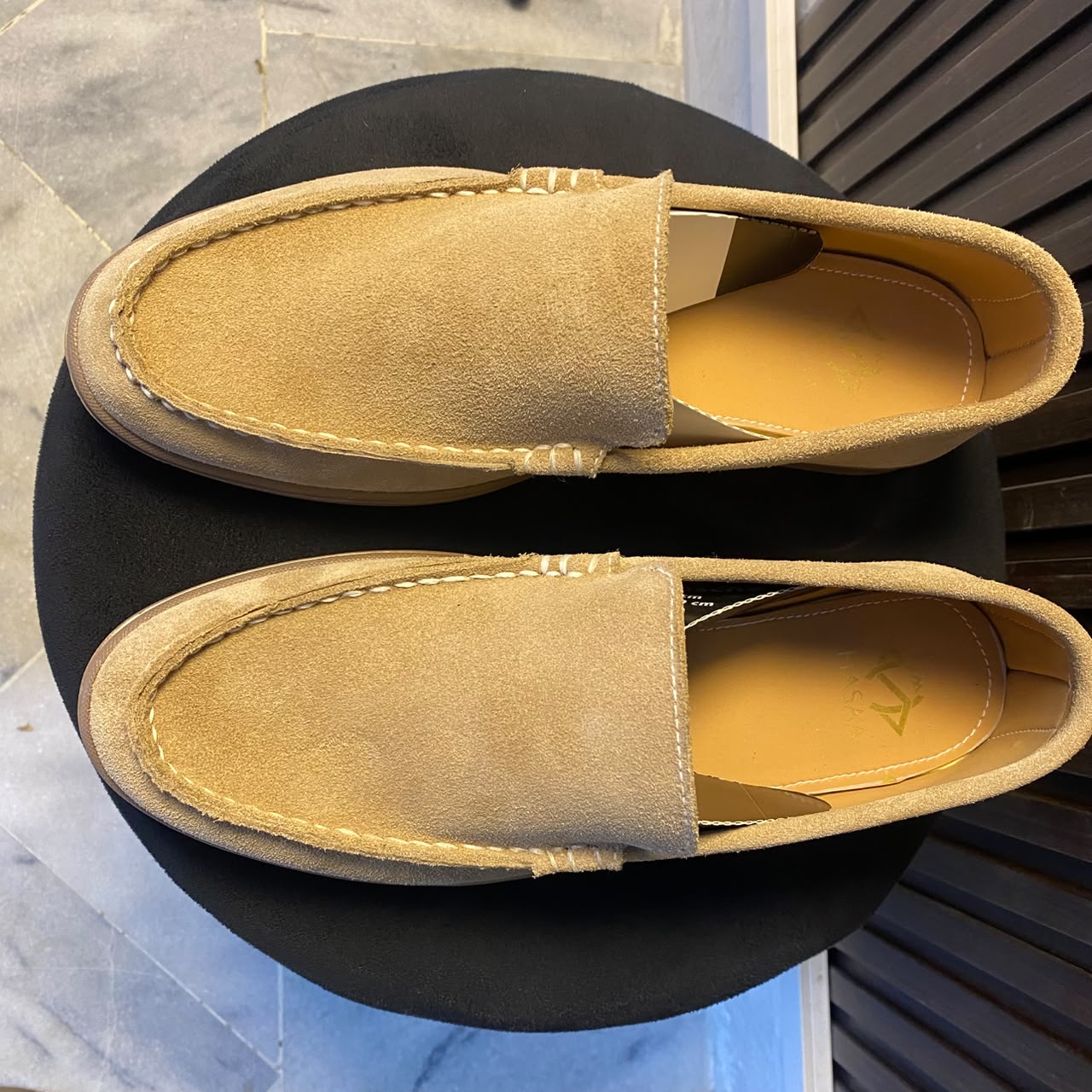 Sand Suede Loafer