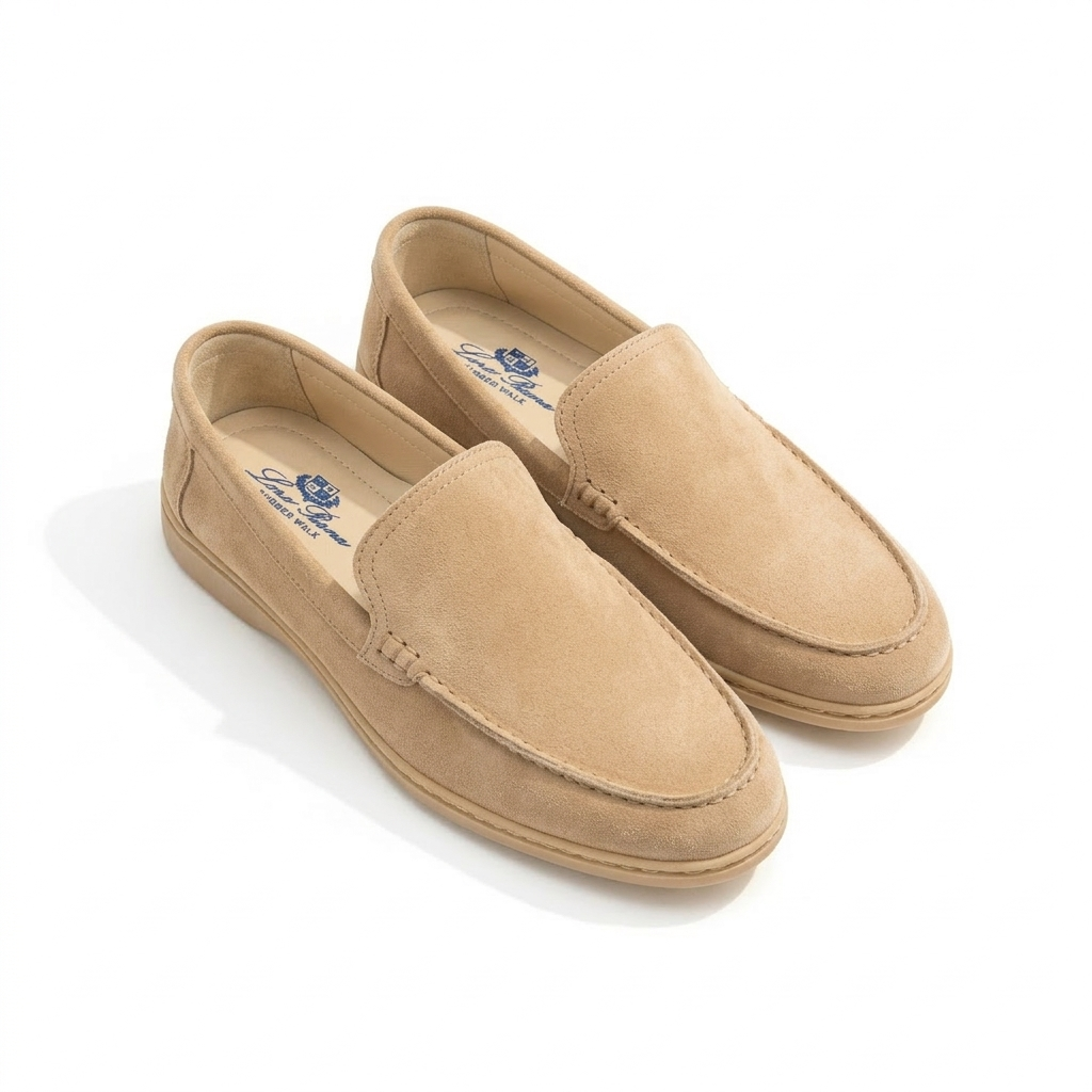 Loro Piana Suede Loafers – Timeless Italian Elegance