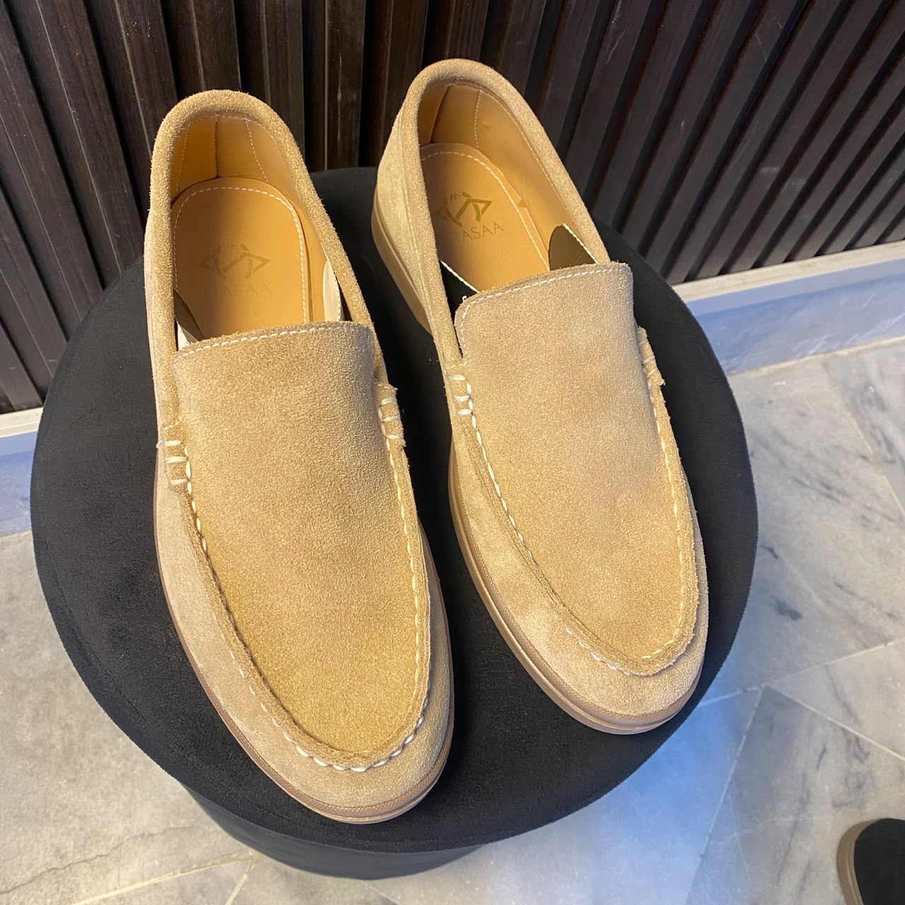 Sand Suede Loafer
