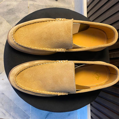 Sand Suede Loafer