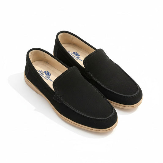Loro Piana Suede Loafers – Timeless Italian Elegance